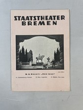 Vintage Staatstheatre Bremen 1930s Die Geburt der Tragödie picture