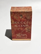 Vintage 1995 Gucci Accenti Eau de Toilette 30ml EDT Spray Rare Batch 3718809 picture
