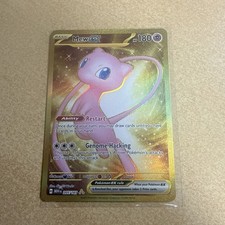 Pokémon TCG Mew ex 205/165 Gold Hyper Rare Scarlet & Violet 151 English picture