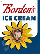 Bordens Ice Cream Metal Sign 9