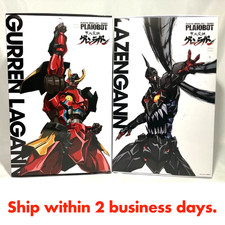 GURREN LAGANN Gurren Lagann & Lazengann Model Kit Set of 2 PLAIOBOT Japan picture