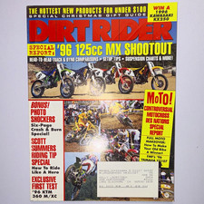 Dirt Rider Magazine December 1995 - Christmas Issue 96’ 125cc Shootout Special picture