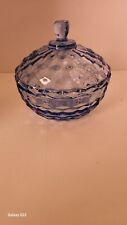 Excellent Indiana Glass Blue Covered Candy Dish picture