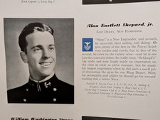 1945 U S Naval Academy Yearbook - LUCKY BAG WWII Alan Shepard Astronaut picture