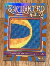 2025 Topps Disneyland 70th Anniversary Enchanted Relic | 2005 50th Umbrella 8/25 picture