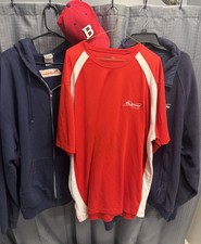 Budweiser Beer Apparel Lot 4 Pc 3XL Hoodie Fleece Shirt Hat Promo picture