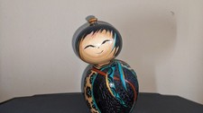 Creative Sosaku Kokeshi Uniquely Handmade One of a Kind by Lisa &Jacob Hodson picture