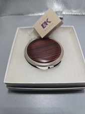  Davin & Kesler artisan handcrafted folding pocket compact mirror featu picture
