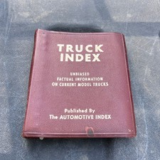 1951 Truck Index Facts Reo International Studebaker GMC Ford Dodge Chevrolet picture