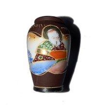 Japanese Moriage Hand Painted Bud Vase picture