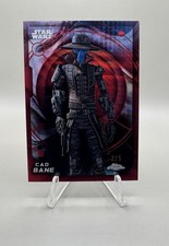 2026 Topps Chrome Star War Cad Bane Red Wave /5  #172 picture