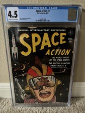 Space Action #2 CGC 4.5 Ace Periodicals 1952 Golden Age picture