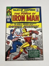 Marvel Tales of Suspense #58 Iron Man Captain America Wood Wall Plaque 13x19 picture