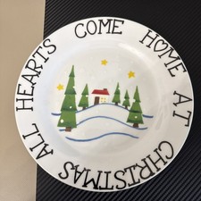 VTG 1998 All Hearts Come Home For Christmas Plate By L.T.D. Commodities 9