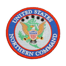 STUNNING UNITED STATES NORTHERN COMMAND USAF EMBROIDERED PATCH... picture
