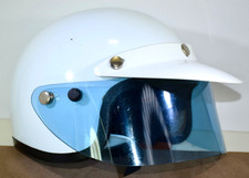 Vintage Nesco Comet Deluxe Cafe Racer Helmet Soapbox Derby Visor Shield - XLNT picture