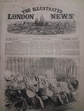 The Illustrated London News 1869 SATURDAY June 26 Victorian picture