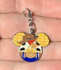 Silver Woody Toy Story Themed Mickey Mouse Charm Zipper Pull & Keychain Add On picture