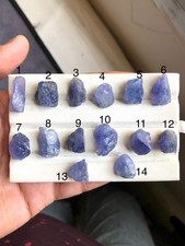 AAA Blue Tanzanite Rough,Natural Specimen Tanzanite Raw, Gemstone Minerals Tz#46 picture