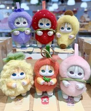 Mofusand Kiramekko Fruity Kittens Plush Doll Keychain Box picture