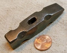Vintage Forged 3 3/4 oz Cross Peen Hammer Head Working Collectible Old Tool READ picture