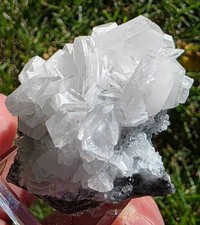 UV Reactive Petal Rose Calcite Crystal China 44g 2