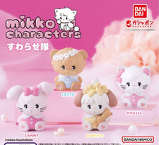 mikko characters Suwarasetai Figure Complete 4 Types set Capsule Toy Gacha picture