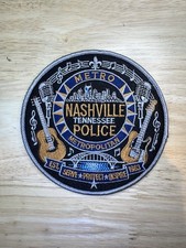 Nashville TN  PD Novelty Patch 4.5” picture
