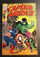 Captain America 110 / 1st Viper / Jim Steranko Classic / Marvel / 1969 / FN picture