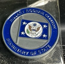 Hillary Clinton Secretary of State Challenge Coin Pewter picture