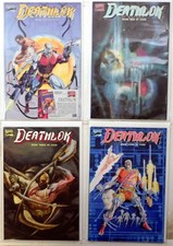 Deathlok Mini-Series Lot 4 #1, 2, 3, 4 1990 Marvel Complete 1st Print Comics picture