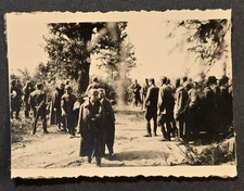 Original WWII German Photo Captured Black Soldiers & Female POWs Wartime Scene picture