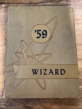 1959 Edison high school yearbook WIZARD Minneapolis picture