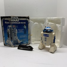 Vintage 1978 Kenner Star Wars Radio Controlled R2-D2 w/ Remote, Antenna, & Box picture