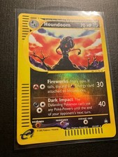 Houndoom NM 15/147 Aquapolis 2003 Reverse Rare Holo E-series E-reader Pokemon picture