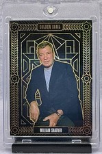 William Shatner Card 2024 Super Break Tru Creator SWEAT EDITION Golden Grail 1/1 picture