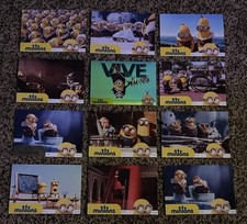 (12) Universal Studios Minions Collectors Lot $RARE$ Gold #15/54 Hologram #15/18 picture