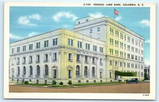 Postcard: FEDERAL LAND BANK, COLUMBIA, S. C 4 picture