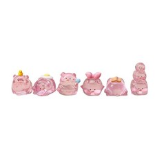 Miniature Piglets Set of 12 Tiny Pigs Pink = 2 Sets picture