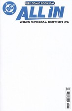 Blank ALL-IN SPECIAL (2025) #1 DC FCBD ALL-IN 1st blank printing picture