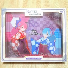 Re:Zero Rem Ram Acrylic Layer Frame Kimon Dress 4layer Stylish Display Japan picture