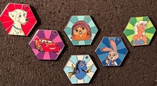 WDW Hidden Mickey 2026 Wave A Film Anniversary’s Hexagon, Set 6, Includes Chaser picture