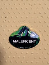 Disney LE800 DEC TWDCS - Seasonal Name Tags Series 2 - Maleficent Fall 2024 Pin picture