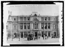 Photo:Buenos Aires Argentina Stock Exchange Bldg 1908-1919 Street Scene picture
