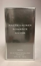 Romance Silver by Ralph Lauren for Men 3.4 oz Eau de Toilette Spray Sealed picture