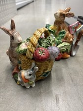 Fitz and Floyd Bunny Set picture