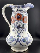 Large 13.5 Furnivals Nile Pattern ART NOVEAU Pitcher picture