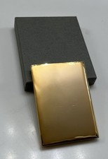 AITG Solid Polished Brass Beautiful Rectangle Paperweight NIB Measurement N Pics picture