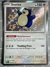 Snorlax Baby Shiny Rare - Paldean Fates - 202/091 - Pokémon TCG picture