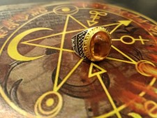 ''MOST' Power queen succubus Silver Ring A+++ very rare Blessed picture